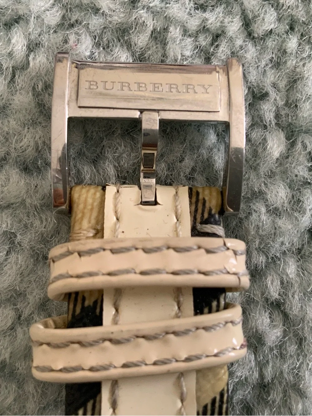 Burberry BU1379 Heritage Nova Check Swiss Quartz Watch 38mm